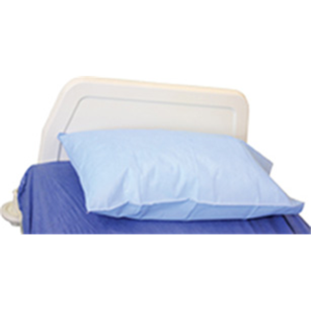 Disposable Pillow Case with Flap Light Blue 75cm x 50cm, Box of 200