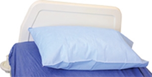 Disposable Pillow Case with Flap Light Blue 75cm x 50cm, Box of 200