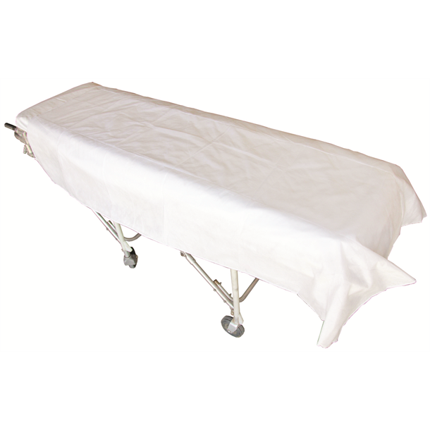 Disposable Polyfill Blanket White 190cm x 110cm/ 300gm. Box of 5