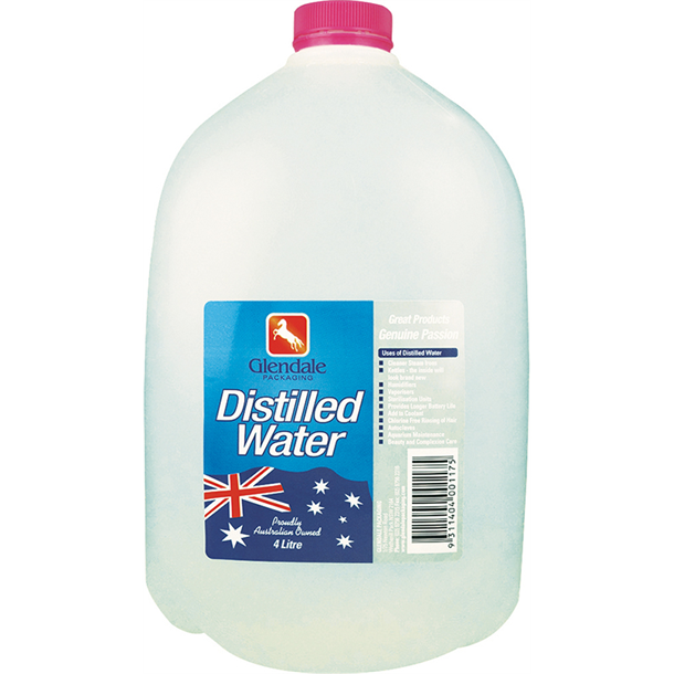 Distilled Water 4L