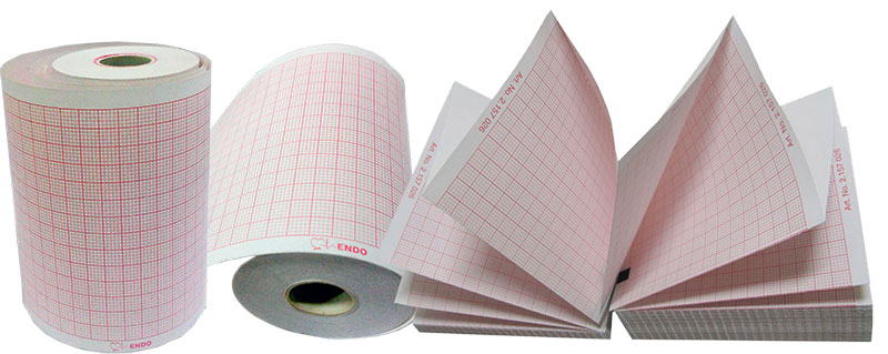 ECG Paper Roll 63mm x 75mm x 30m.