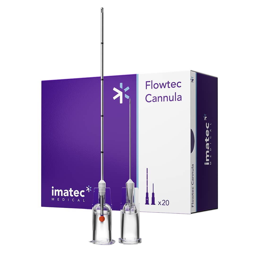 Flowtec Dermal Filling Cannula 25G x 50mm. Box of 20