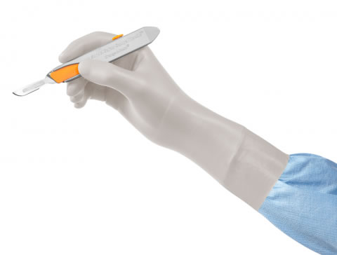 GAMMEX SURGICAL GLOVE N/L P1 MICRO