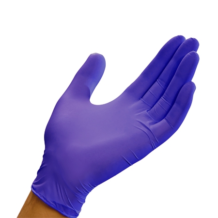 GloveOn Eureka Nitrile Gloves Small, PF, NS, Dark Blue. Box of 300