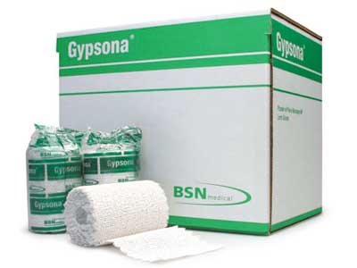 Gypsona Plaster of Paris Bandage 20cm. Box of 12