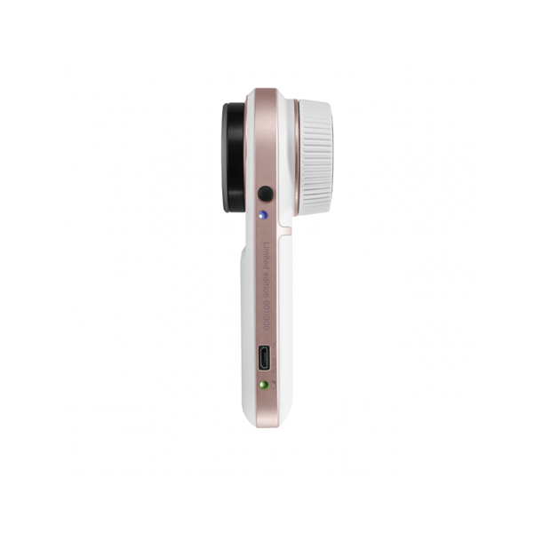 HEINE DELTAone RoseWhite Edition Dermatoscope, USB Cord & Charger in Hard Case