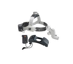 HEINE ML4 LED Headlight on Professional L Headband with HR 2.5x/520mm Loupes & mPack UNPLUGGED