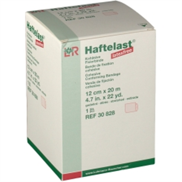 HafteLast Latex-Free Cohesive Bandage 12cm x 20m Stretched