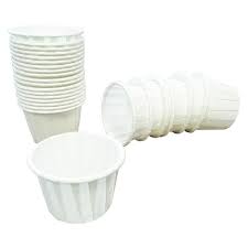 Haines Disposable Paper Pill Cup 30ml. Box of 5000