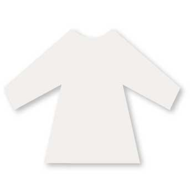 Halyard Protecta Gowns Long Sleeved with Back Opening - White. Pack of 10