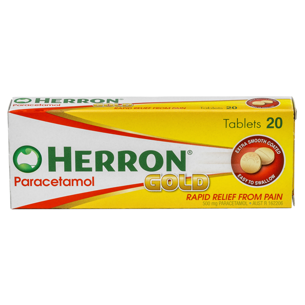 Herron Gold 500mg Paracetamol