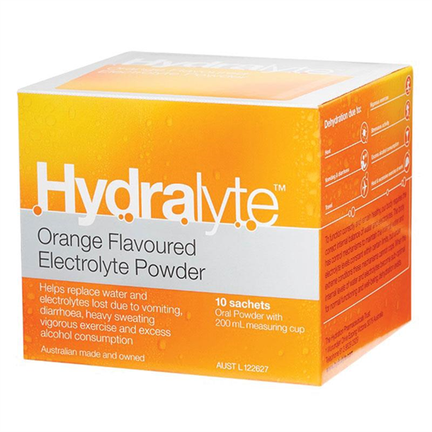 Hydralyte Powder Orange 5g Sachets