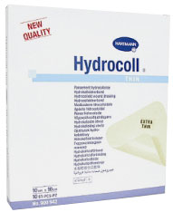 Hydrocoll Thin Hydrocolloid Dressing 10cm x 10cm Box of 10