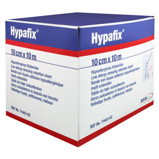 Hypafix Dressing Roll Retention Tape 10cm x 10m