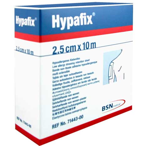 Hypafix Dressing Roll Retention Tape 2.5cm x 10m