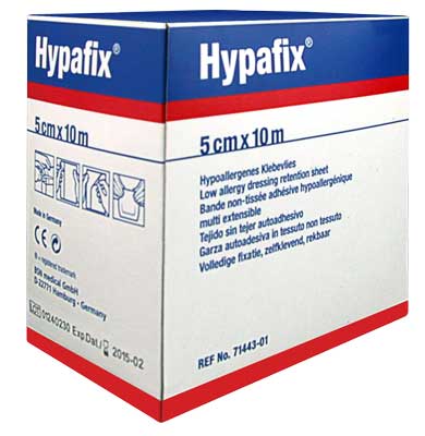 Hypafix Dressing Roll Retention Tape 5cm x 10m