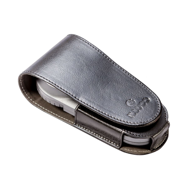 Illuco Black Leather Belt Case for Illuco IDS 1100 Series Dermatoscopes