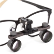 Illuco IFL Flipup Loupes 2.5x Magnification with Black Frames, Illuco