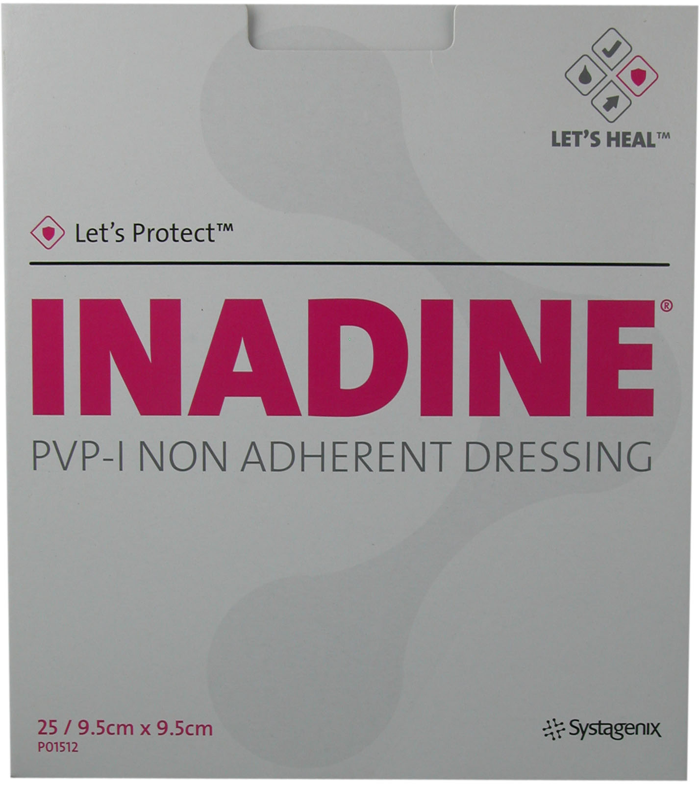 Inadine 9.5cm x 9.5cm. Box of 25