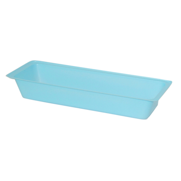 Injection Tray 200mm x 70mm x 30mm 280ml. Carton of 800 Blue