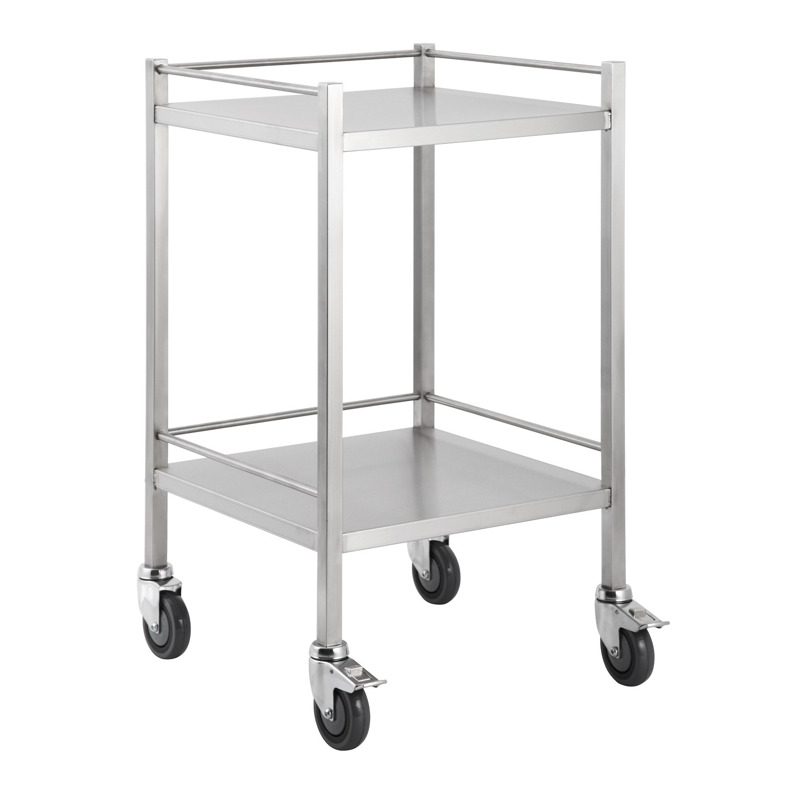 Instrument Trolley Stainless Steel 490mm x 490mm x 900mm 