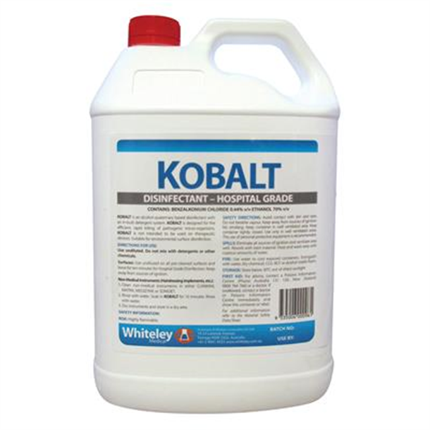Kobalt Quaternary Alcohol Grade Disinfectant 5 Litre