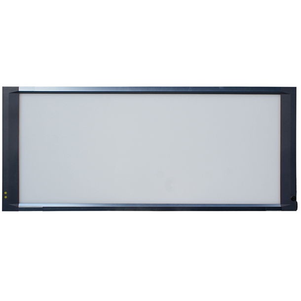 LED Slim Line X-ray Viewer 3 Bay 123cmL x 55cmH x 4.1cmW. Suitable for Wall Mounting