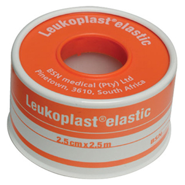 Leukoplast Elastic Adhesive Plaster 2.5cm x 2.5m