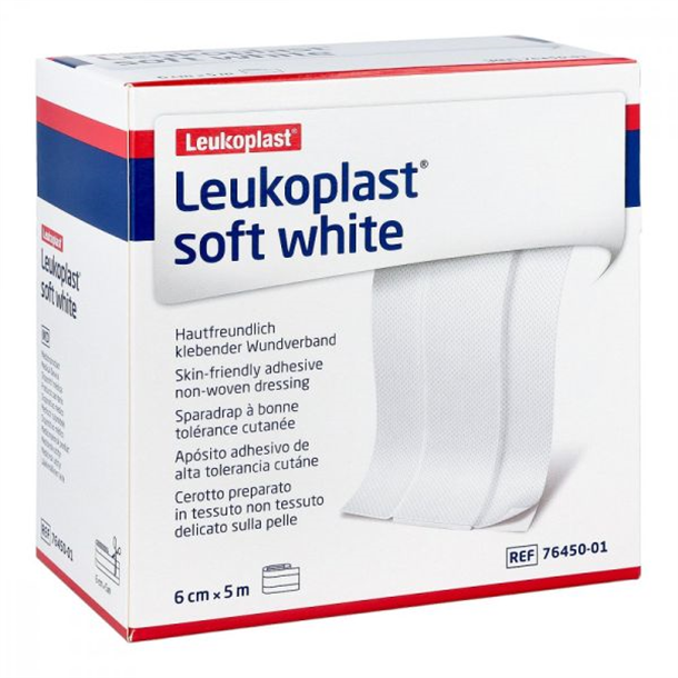 Leukoplast Soft White 6cm x 5m