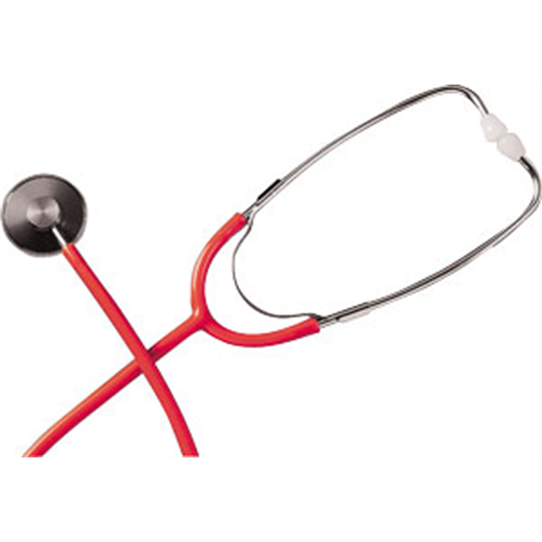 Liberty Professional Single Head Stethoscope - Red
