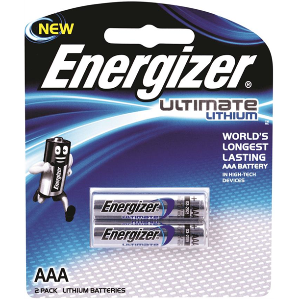 Lithium Battery 1.5v AAA. Box of 10.