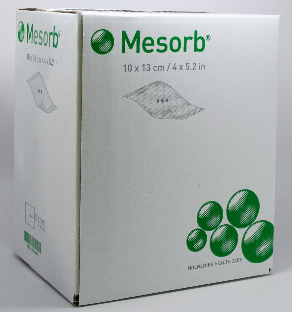 MESORB DRESSING 10CM X 10CM 50'S