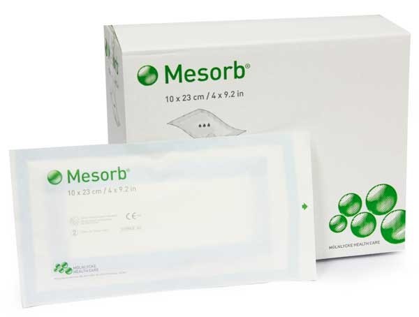 MESORB DRESSING 10CM X 20CM 50'S