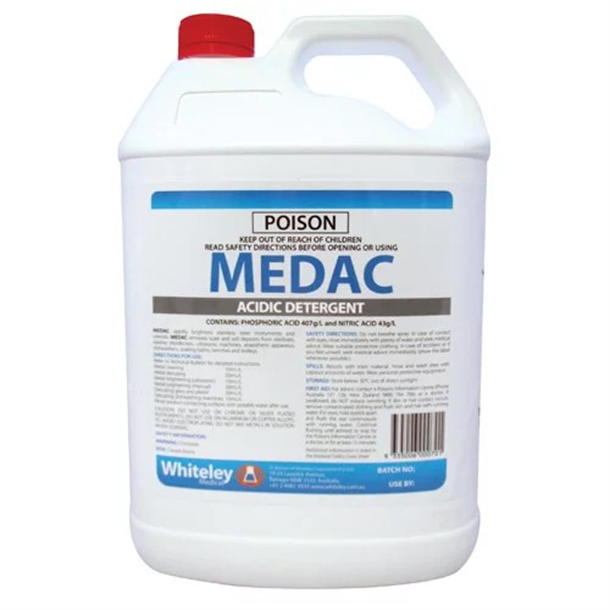 Medac Acidic Detergent 5L