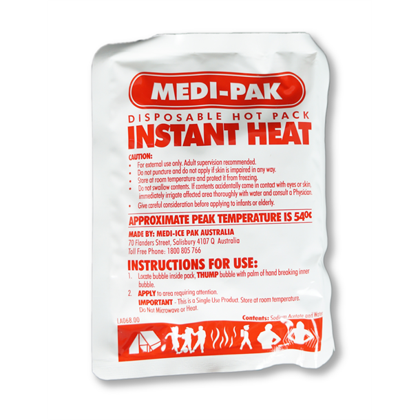 Medi-Pak Instant Hot Pack 15cmx20cm