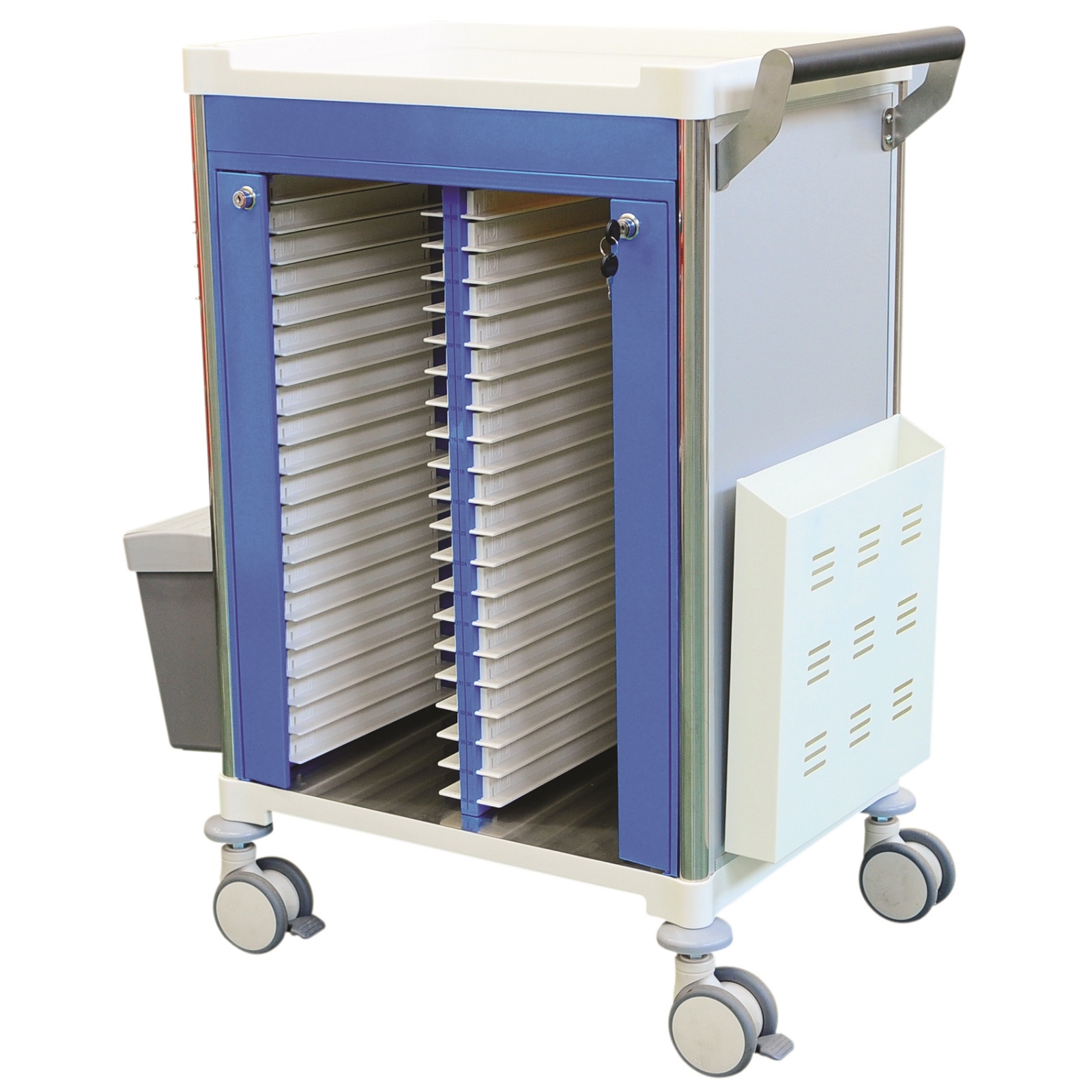 Medical Records Trolley without