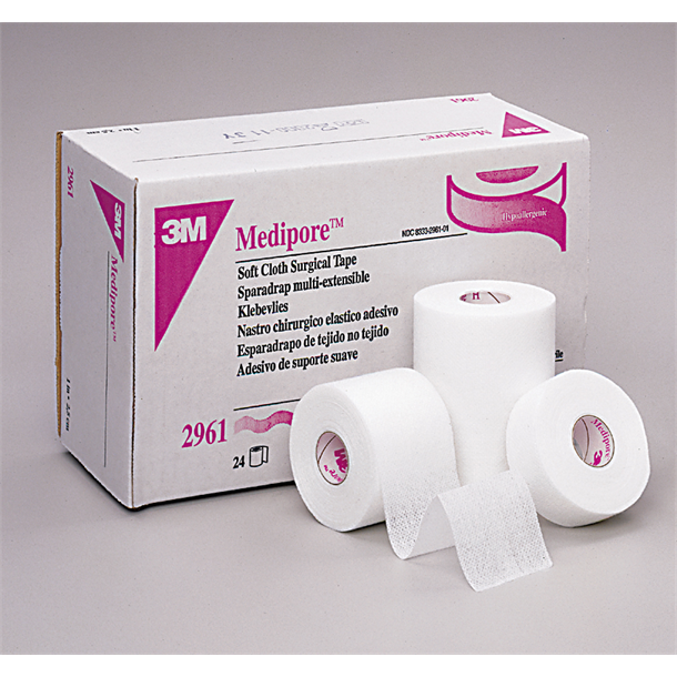 Medipore Tape 10cm x 9.1m 12 Rolls Soft Cloth