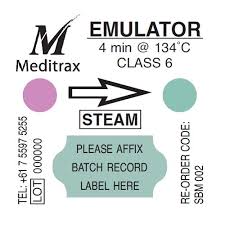 Meditrax Surgery Emulator Labels Class 6. Pack of 150