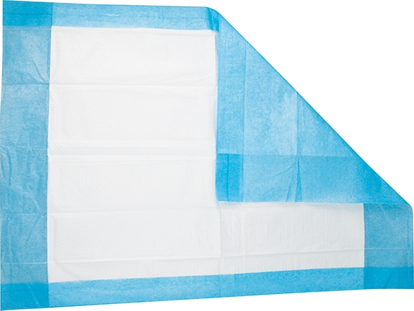  Medsure Half-sized Underpad (Bluey) 5ply 41.5cm x 29cm. Carton of 500