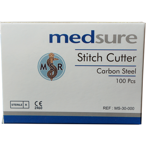 Medsure Stitch Cutter Blades Sterile Box of 100