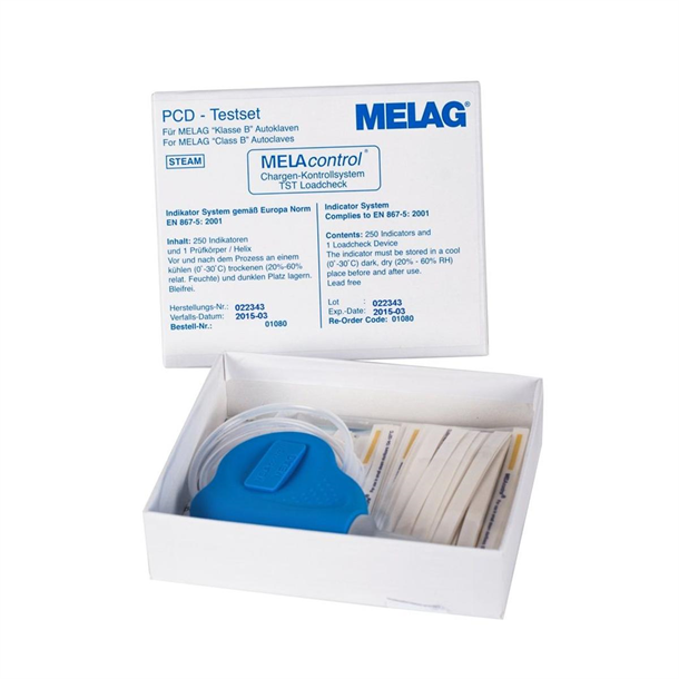 Melag MELAControl Helix Test Device with 250 Test Strips