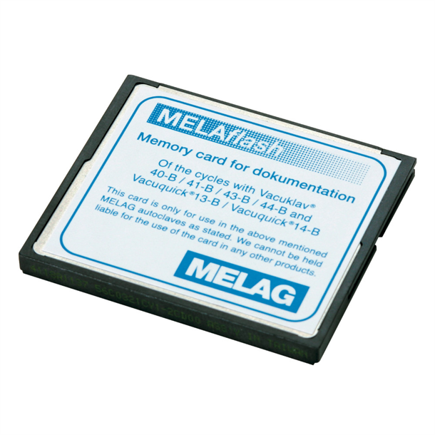 Melag MELAflash- CF Memory Card to suit MELAflash Card Reader/ Data Logger