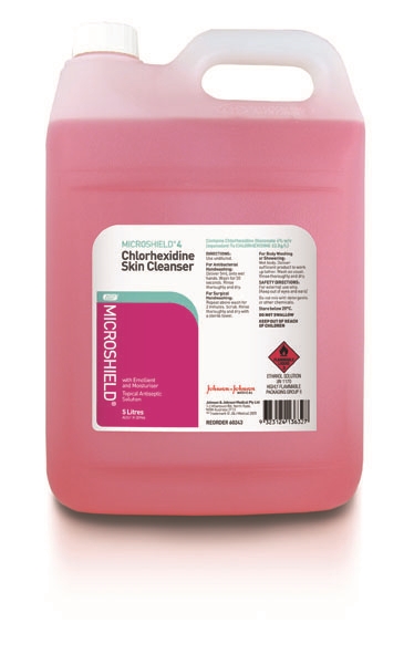 Microshield 4 - Hand Wash 5L Chlorhexidine 4%