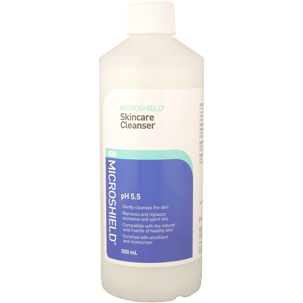 Microshield Skincare Cleanser pH 5.5. 500ml