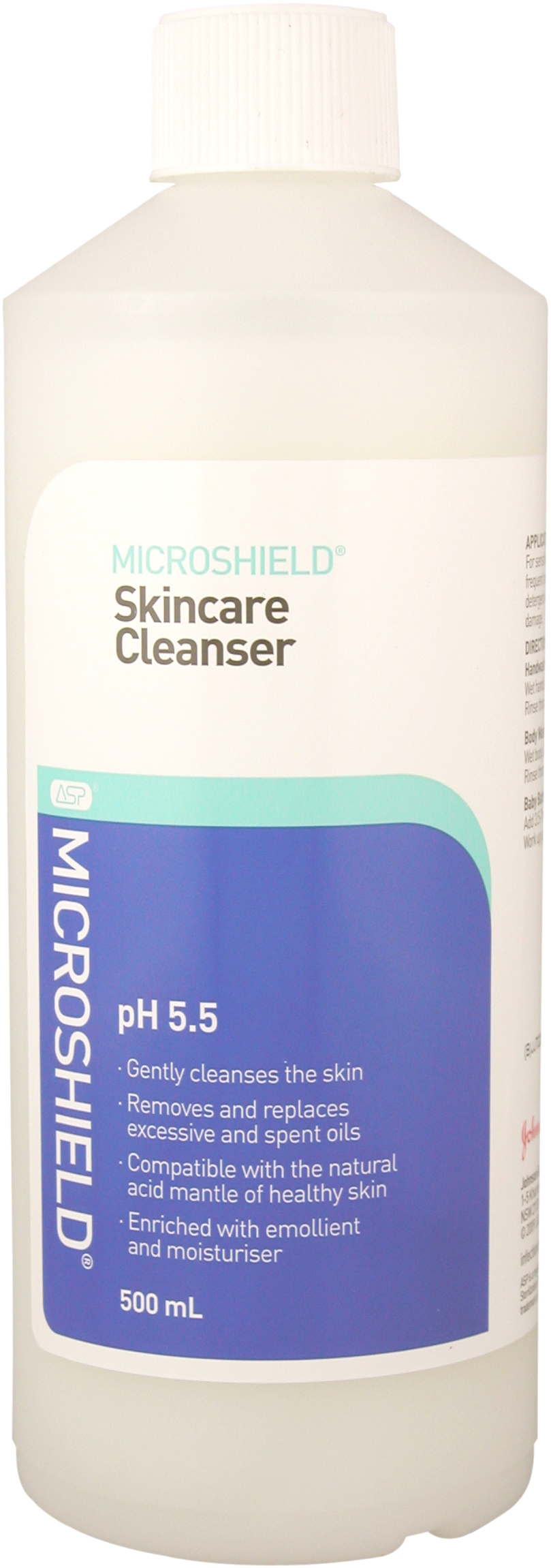 Microshield Skincare Cleanser pH 5.5. 500ml