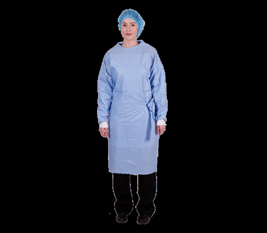 Multigate Medical Compro Reinforced Surgical Gown with 1 Huck Towel Sterile Large. Pack of 20
