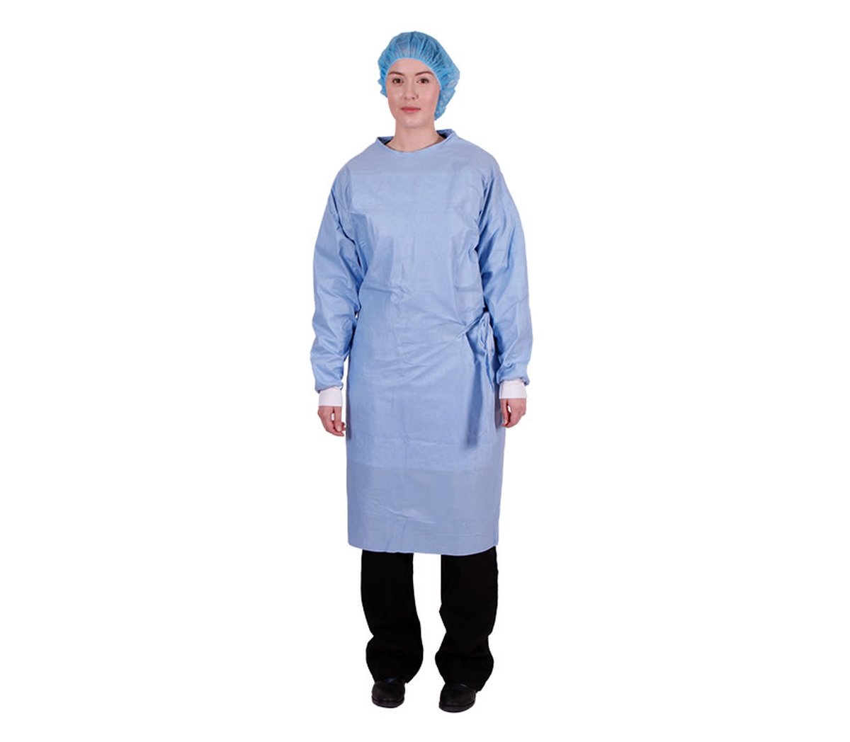 Multigate Medical Compro Reinforced Surgical Gown with 2 Towels Sterile Large. Pack of 20