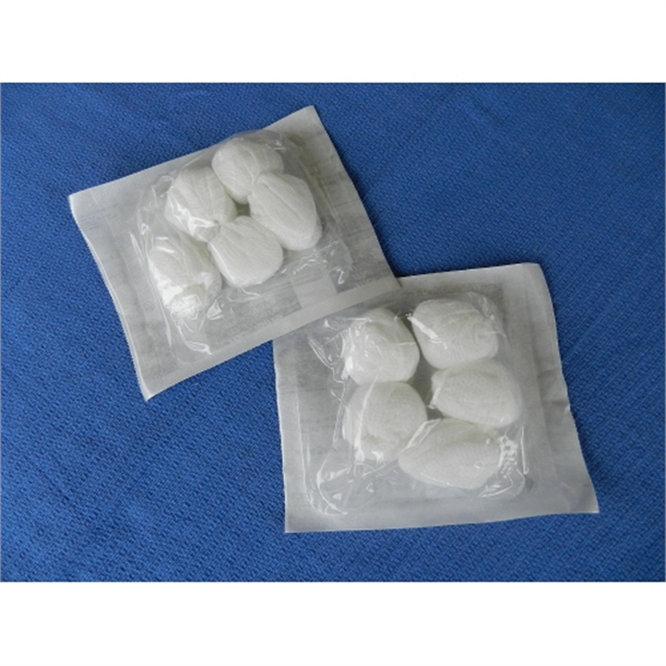 Multigate Sterile Nillin Non-woven Bobs (Balls) 2.5cm Dia. 50 Sterile Packs of 5