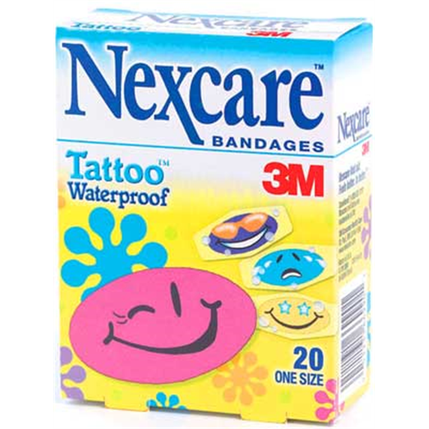Nexcare Cools Waterproof Strips Box of 20