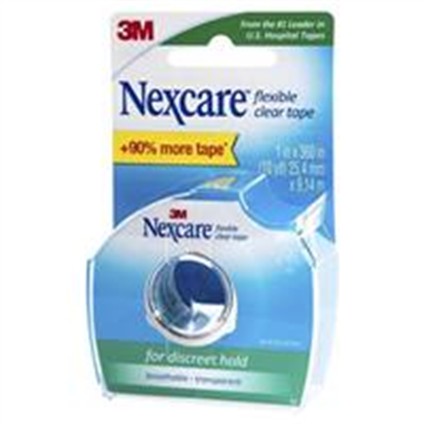 Nexcare Flexible Clear Tape 25mm x